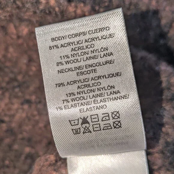 Lucky Brand Men's XL Wool Brown Sweater - Picture 6 of 9